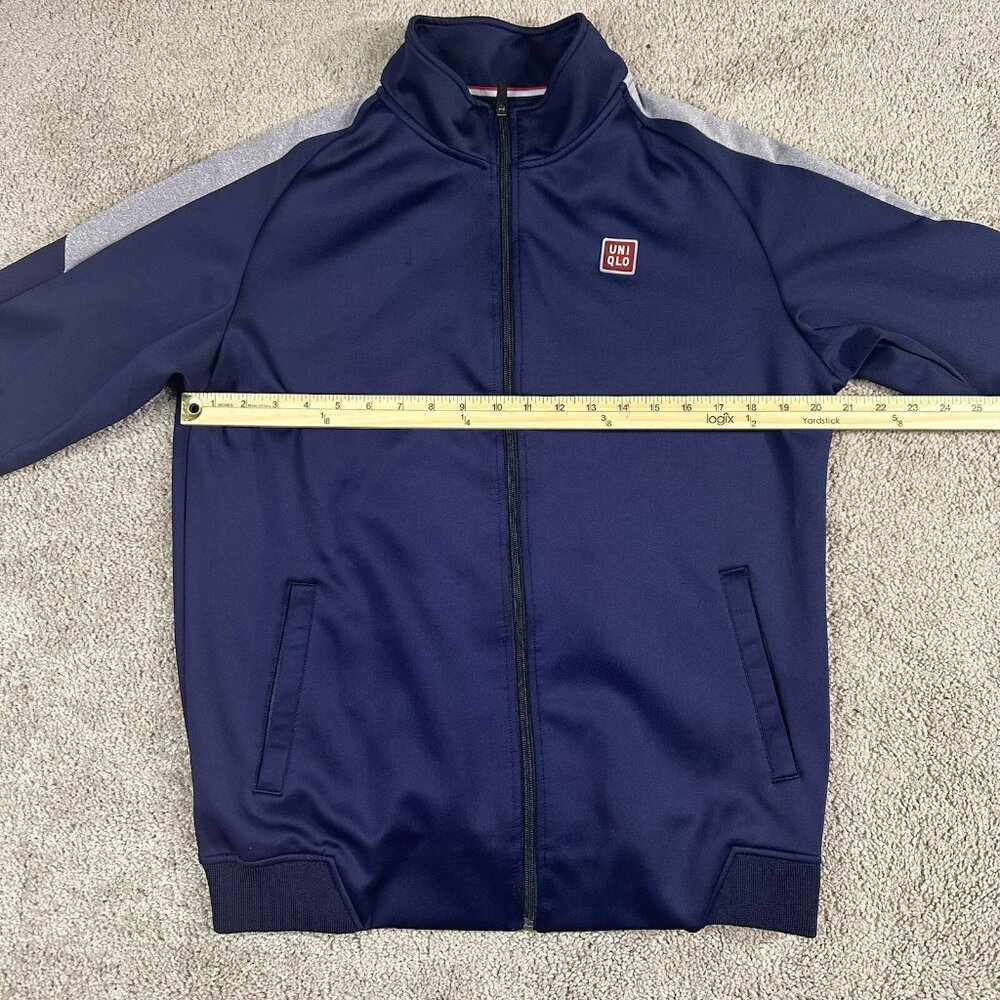 Uniqlo Bomber Track Jacket Blue Women’s Size XL - Picture 4 of 6